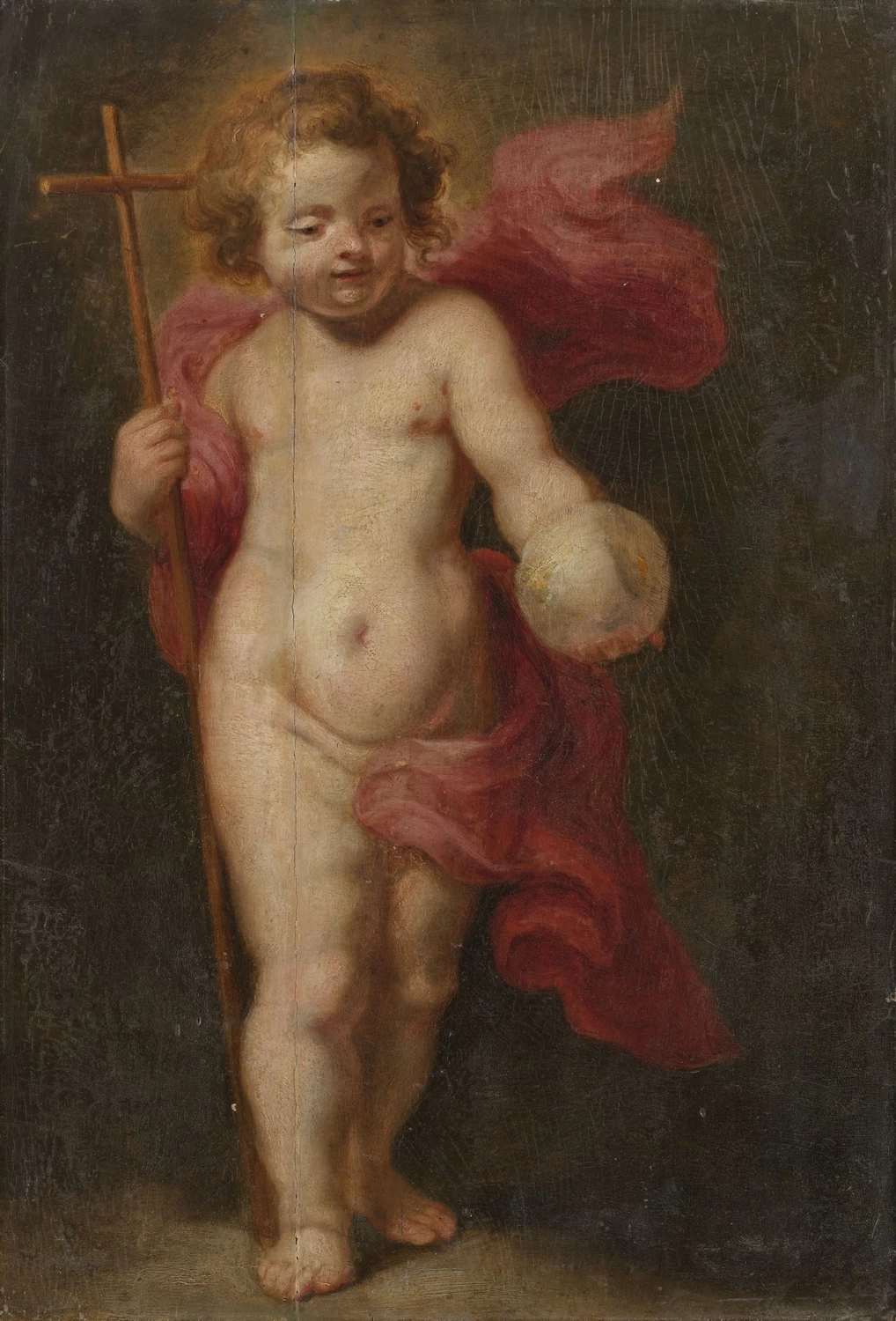 Il Cristo Bambino come Salvator Mundi